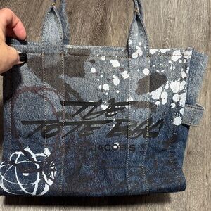 Marc Jacobs Futura Denim Medium Tote
